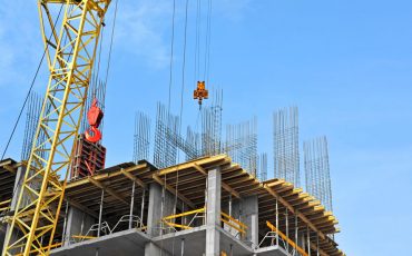 construction site stock image