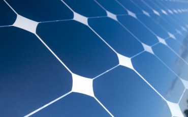 solar panels stock image