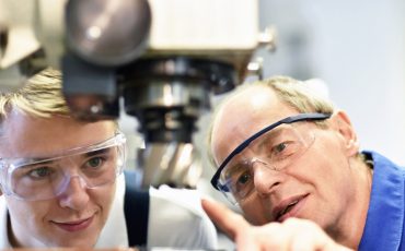 apprentice vocational training stock image