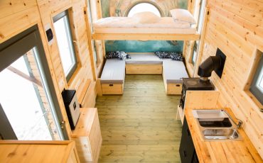 tiny home stock image